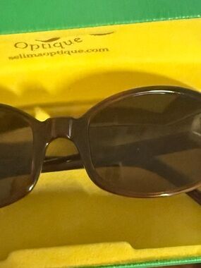 CBK SELIMA Optique NOHO Brown Oval Women's Sunglasses — Sleek Everyday Sunwear
